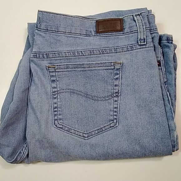 Lee Relaxed Fit At The Waist Women's Jeans Size Plus 18 Long - Picture 2 of 15